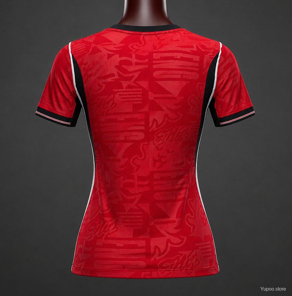Women 2026 England Away Red kit