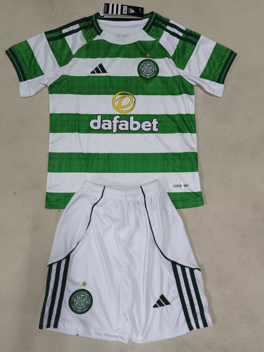 Celtic 25/26 Kids Home kit
