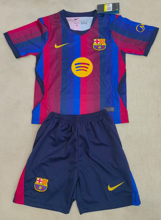 Barcelona 26/27 Kids Home kit