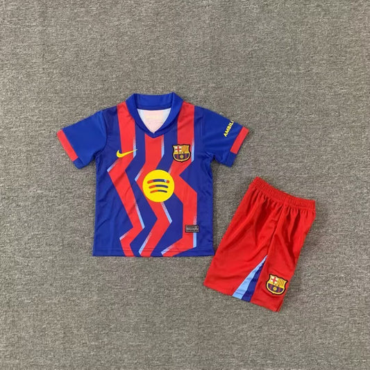 Barcelona 25/26 Kids Special Edition Blue&Red kit