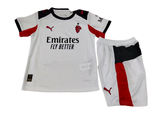 AC Milan 25/26 Kids Away kit