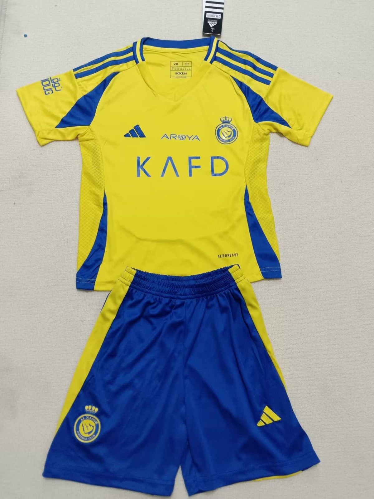 Al Nassr 2025/26 Kids Home Kit