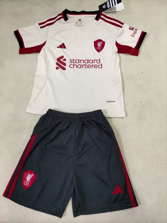 Liverpool 25/26 Kids Away kit