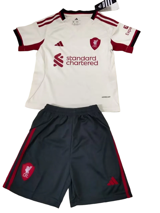 Liverpool 25/26 Kids Away kit