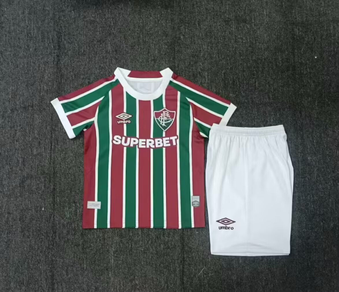 Fluminense 2025 Kids Home kit