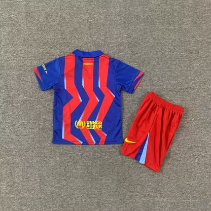Barcelona 25/26 Kids Special Edition Blue&Red kit