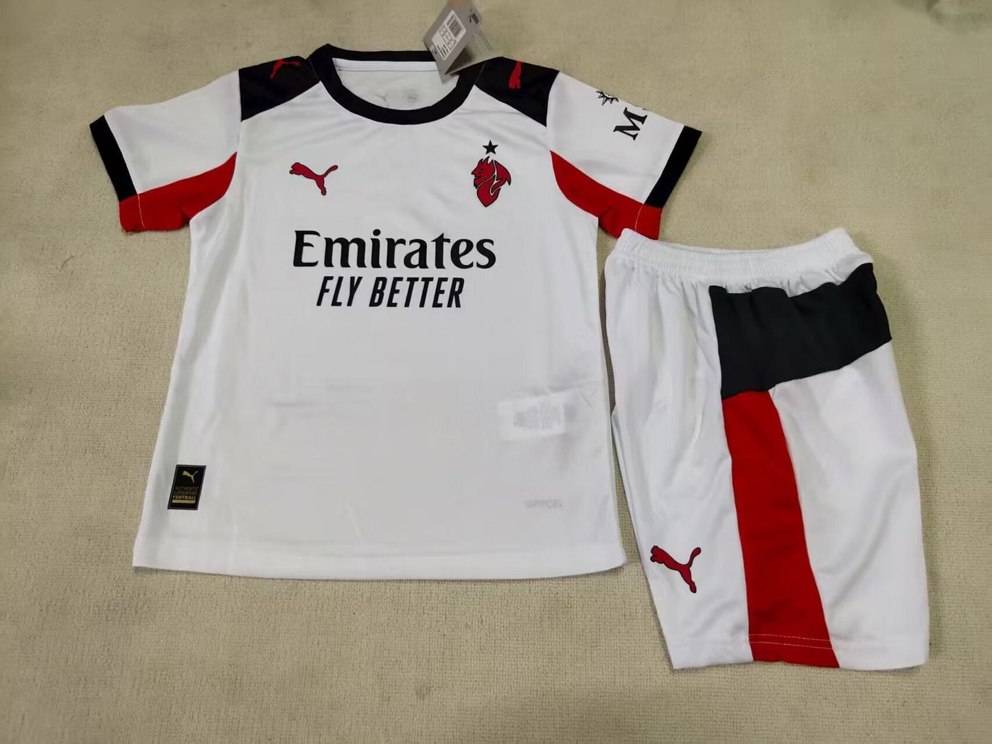 AC Milan 25/26 Kids Away kit