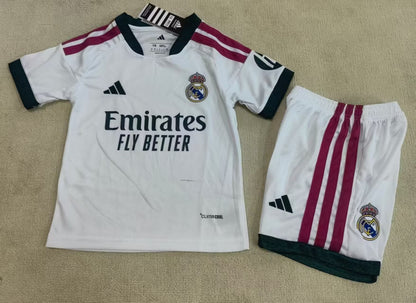 Real Madrid 26/27 kids Home kit
