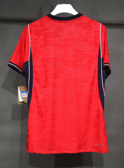 England 2026 Away Red kit