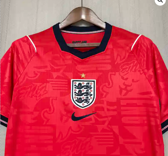 England 2026 Away Red kit