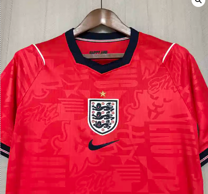 England 2026 Away Red kit