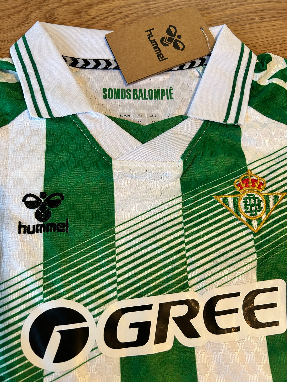 Real Betis 26/27 Kids Home kit
