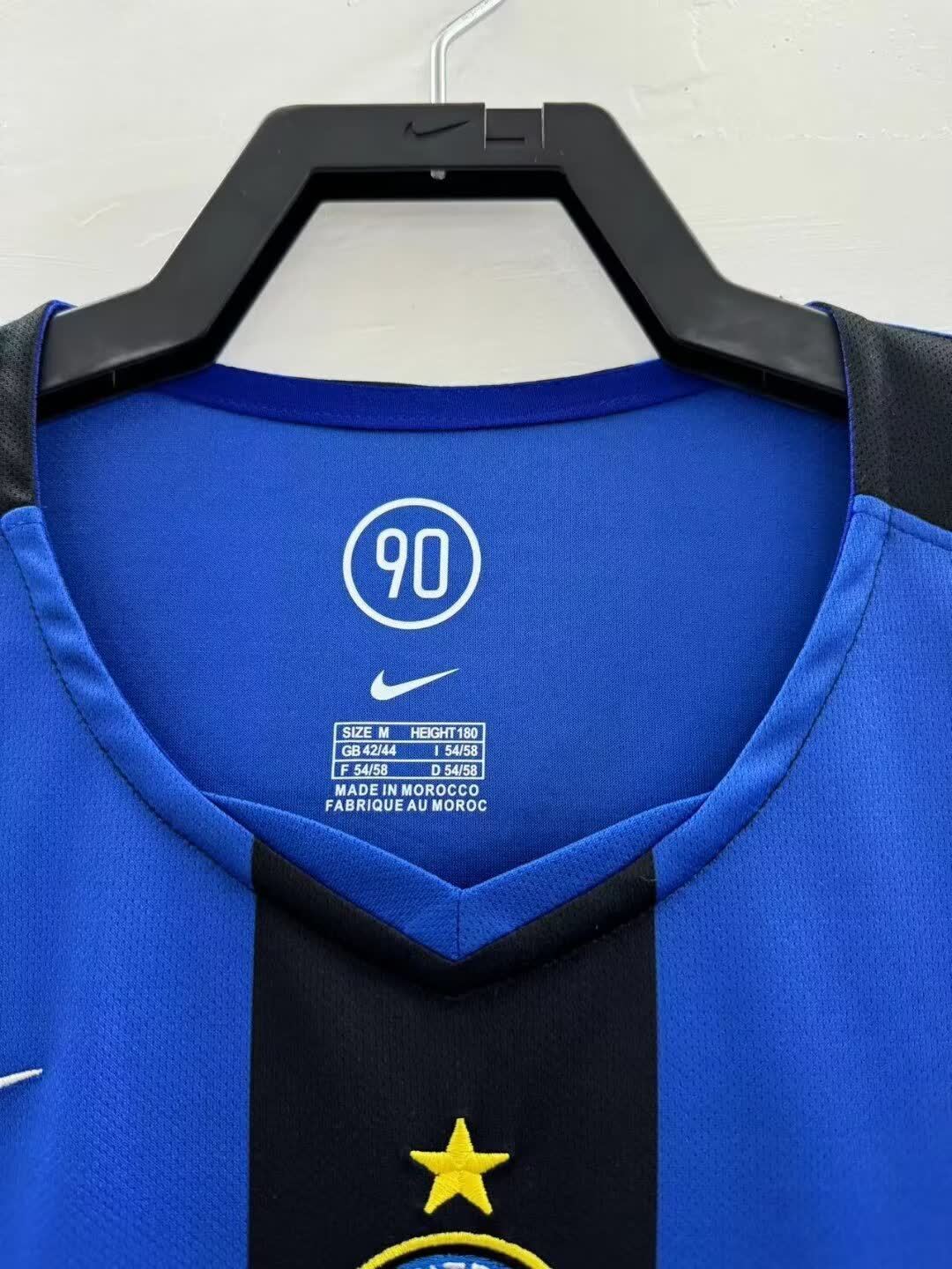Inter Milan 2004/05 Retro Football shirt- Home kit