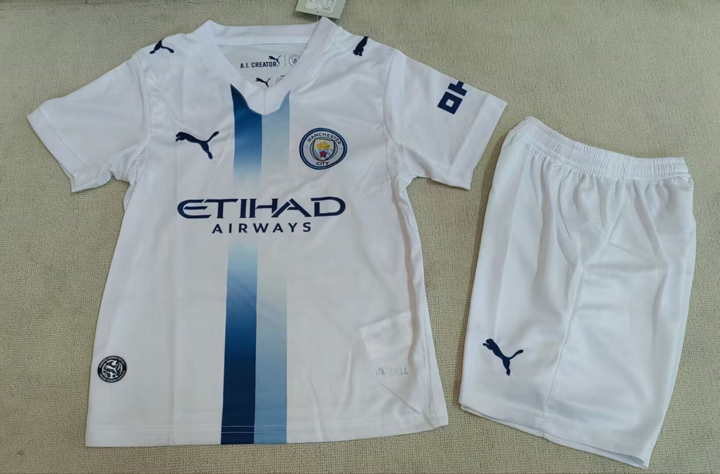 Manchester City 26/27 Kids Away White kit
