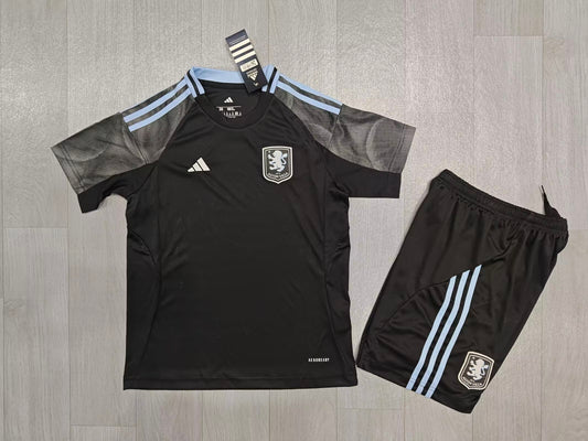 Aston Villa 25/26 Kids Away kit