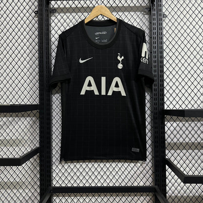Tottenham Hotspurs 25/26 Away black kit