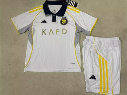 Al Nassr 25/26 Kids Second Away kit