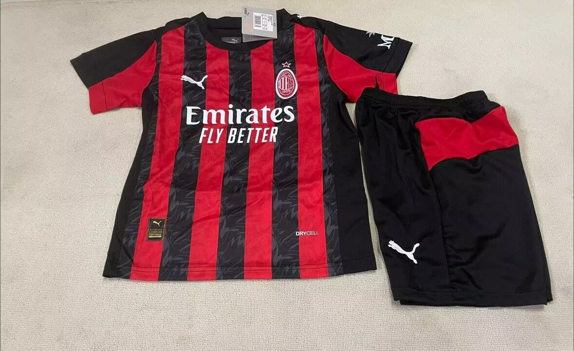 AC Milan 25/26 Kids Home kit
