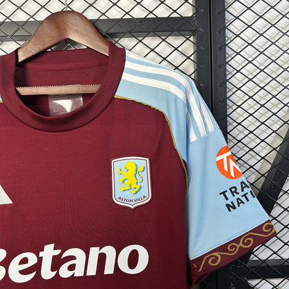 Aston Villa 25/26 Home kit