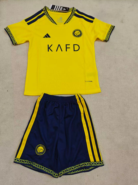Al Nassr 26/27 Kids Home kit