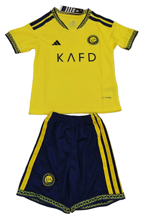 Al Nassr 26/27 Kids Home kit