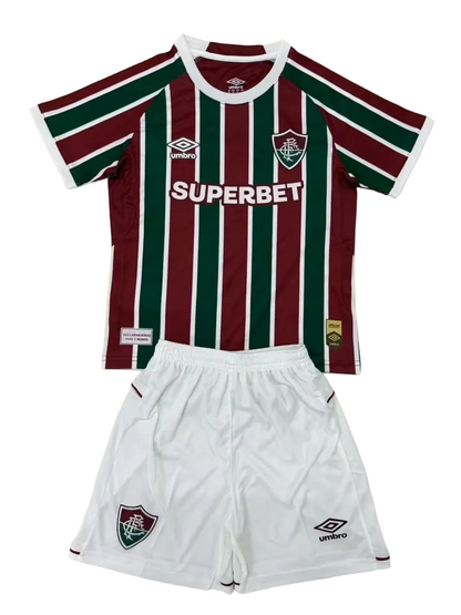 Fluminense 2025 Kids Home kit