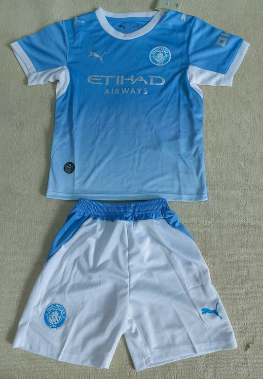 Manchester City 26/27 Kids Home kit
