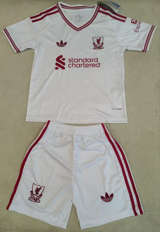 Liverpool 26/27 Kids Away White kit