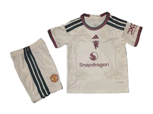 Manchester United 26/27 Kids Away White kit
