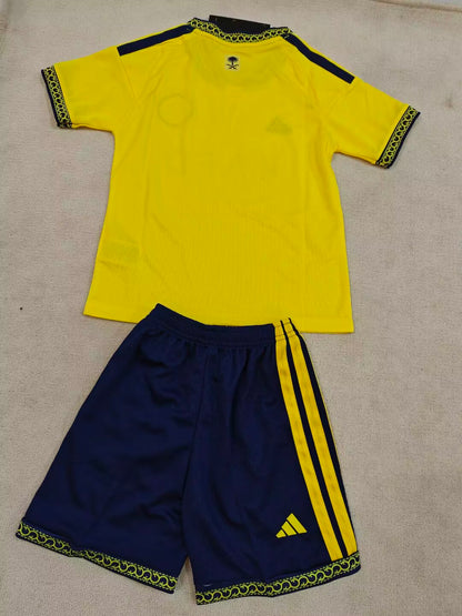 Al Nassr 26/27 Kids Home kit
