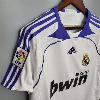 Real Madrid Retro 07/08 - Home kit- Retro Football Shirt
