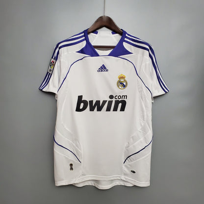 Real Madrid Retro 07/08 - Home kit- Retro Football Shirt