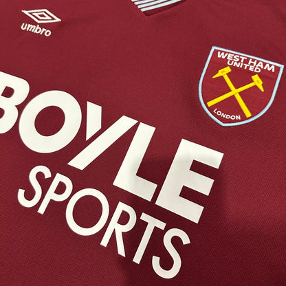 West Ham 25/26 Home kit