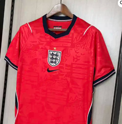 England 2026 Away Red kit