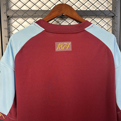 Aston Villa 25/26 Home kit