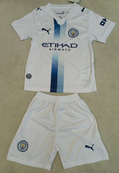 Manchester City 26/27 Kids Away White kit