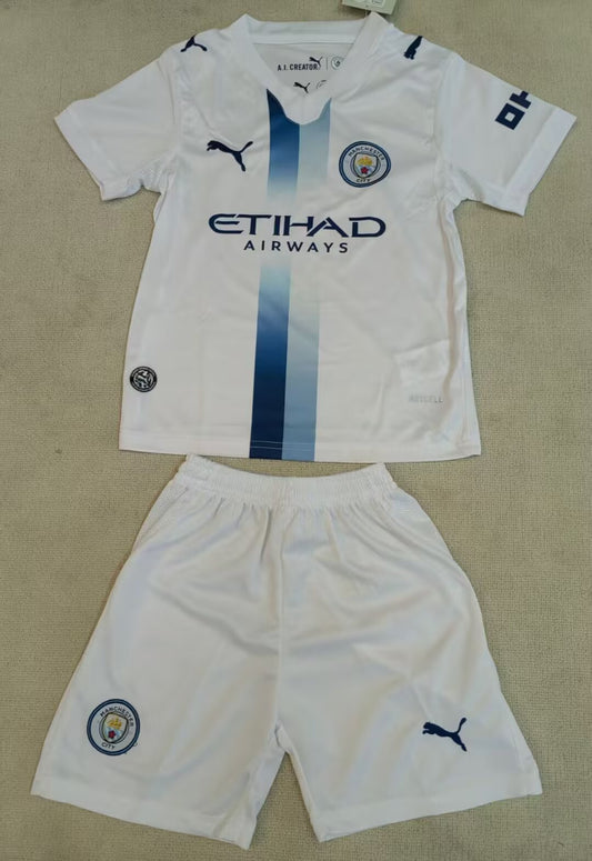 Manchester City 26/27 Kids Away White kit