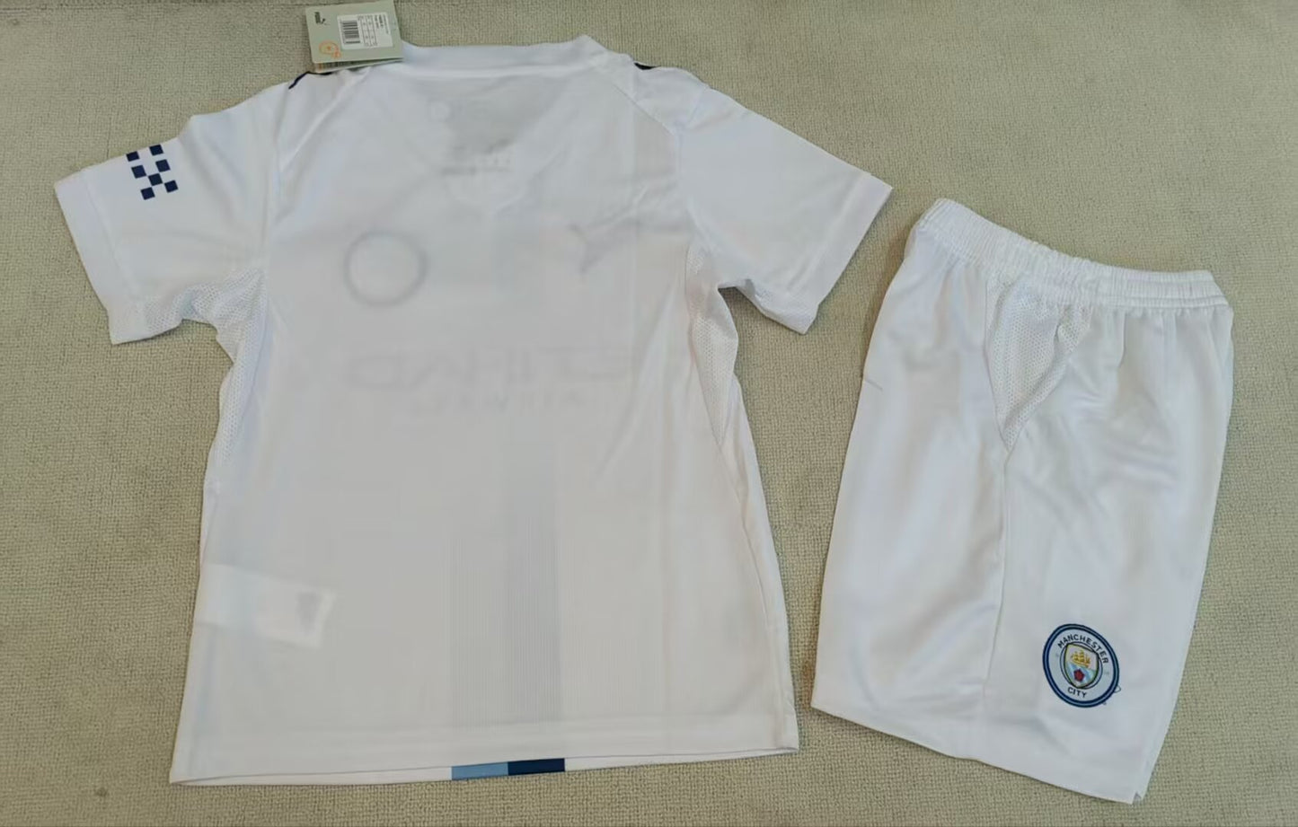 Manchester City 26/27 Kids Away White kit