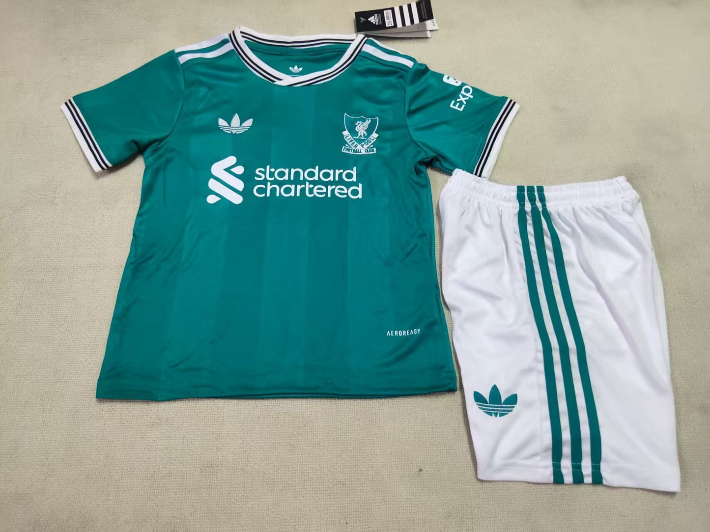Liverpool 25/26 Kids Second Away kit