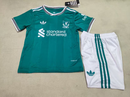 Liverpool 25/26 Kids Second Away kit