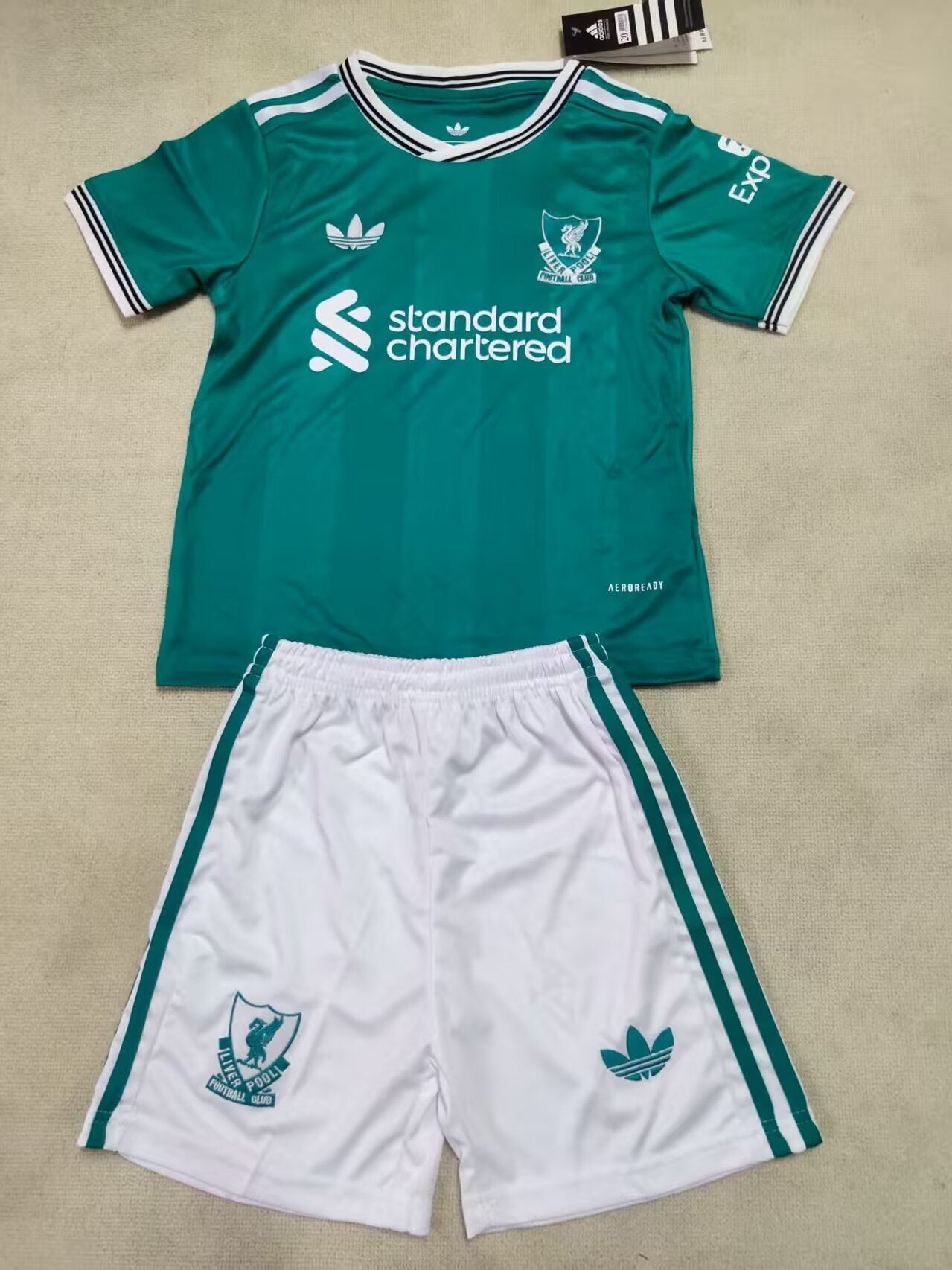 Liverpool 25/26 Kids Second Away kit