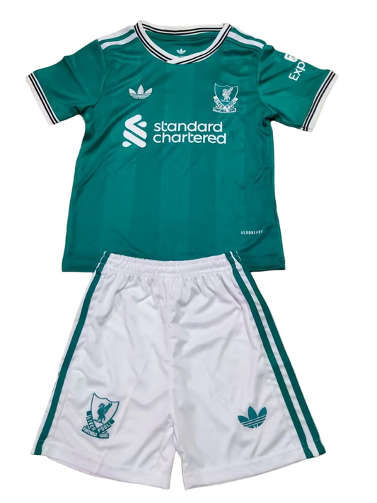 Liverpool 25/26 Kids Second Away kit