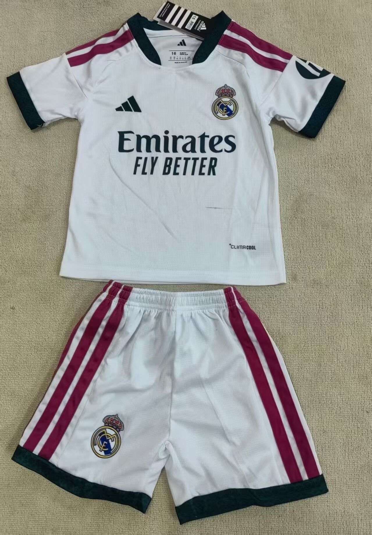 Real Madrid 26/27 kids Home kit