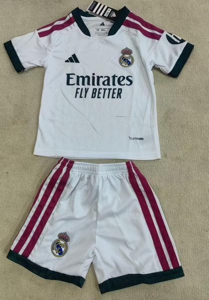 Real Madrid 26/27 kids Home kit