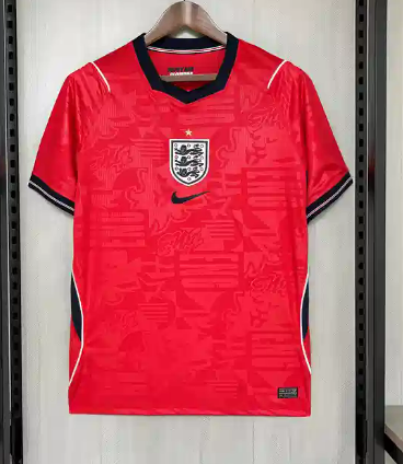 England 2026 Away Red kit