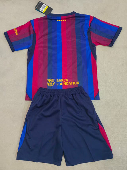 Barcelona 26/27 Kids Home kit