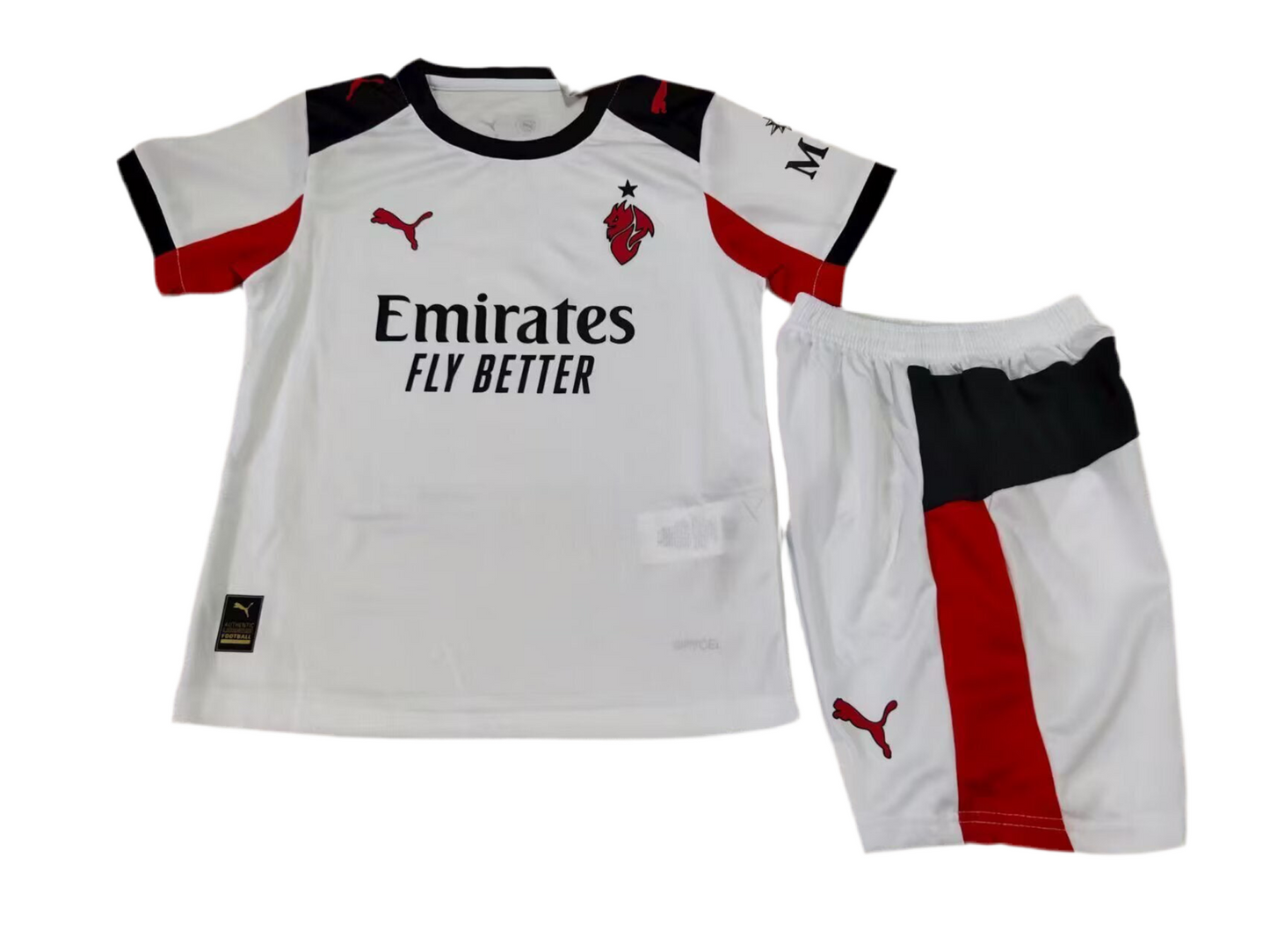 AC Milan 25/26 Kids Away kit