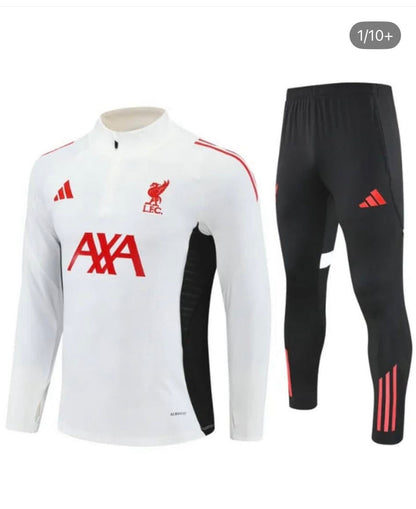 Liverpool White&Black Training Kit – Top & Pants