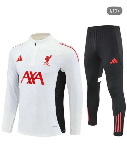 Liverpool White&Black Training Kit – Top & Pants