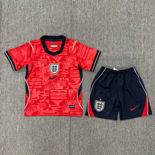 England 26/27 Kids Away Red kit